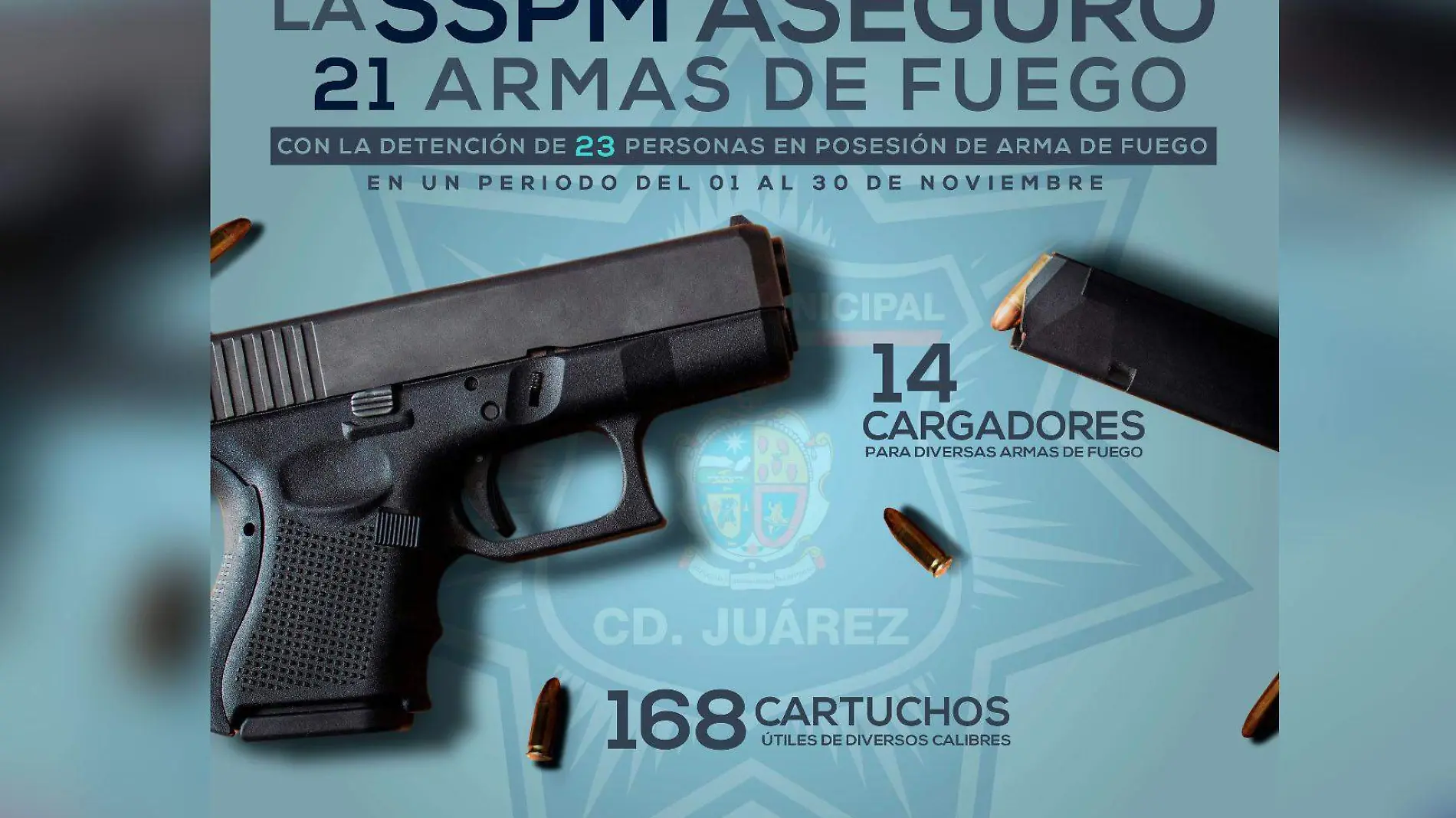 SSPM-Armas aseguradas